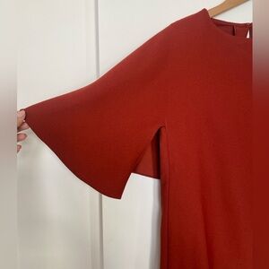 Red MIDI dress - size M - Mango